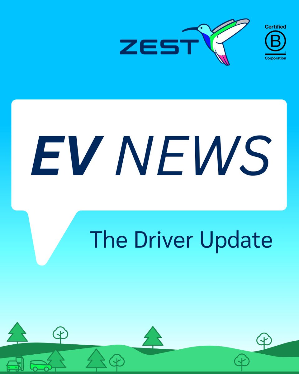 🚗⚡ Are you an EV driver or thinking of making the switch? Or maybe someone interested in all things EV? Check out the next in our series, EV News: The Driver Update➡️  zest.uk.com/news/ev-news-t… 

Follow Zest to see more of our Driver Update series.  

#ZestEV #EVCharging