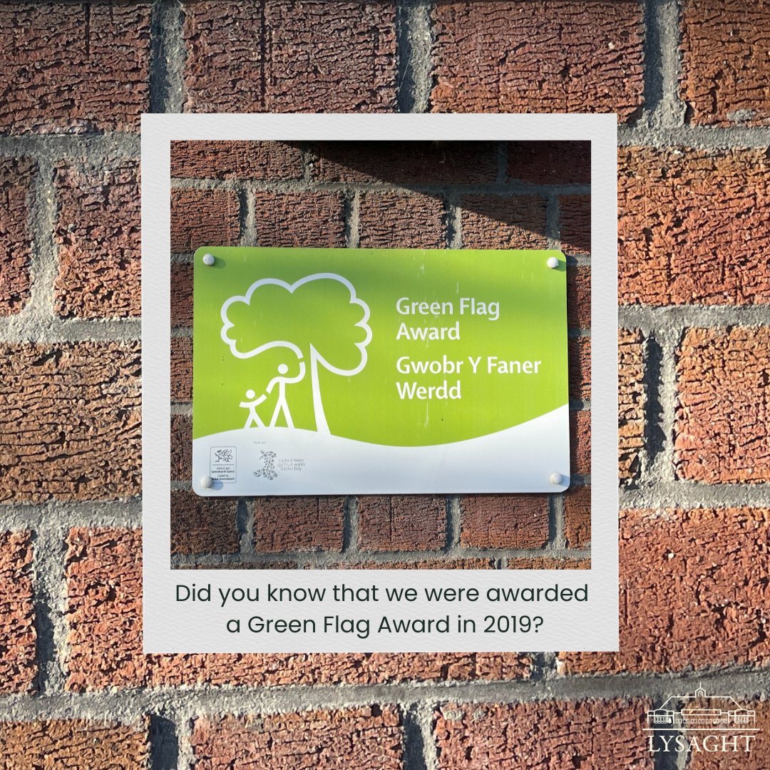 Did you know that we were awarded <a href="/KeepWalesTidy/">Keep Tidy</a> Green Flag Award in 2019? 🌳

Tended to by volunteers, the vegetable patch, wildflower meadow and educational events contributed to us achieving the award. Find out more about life at Lysaght - call on 01633 284911!