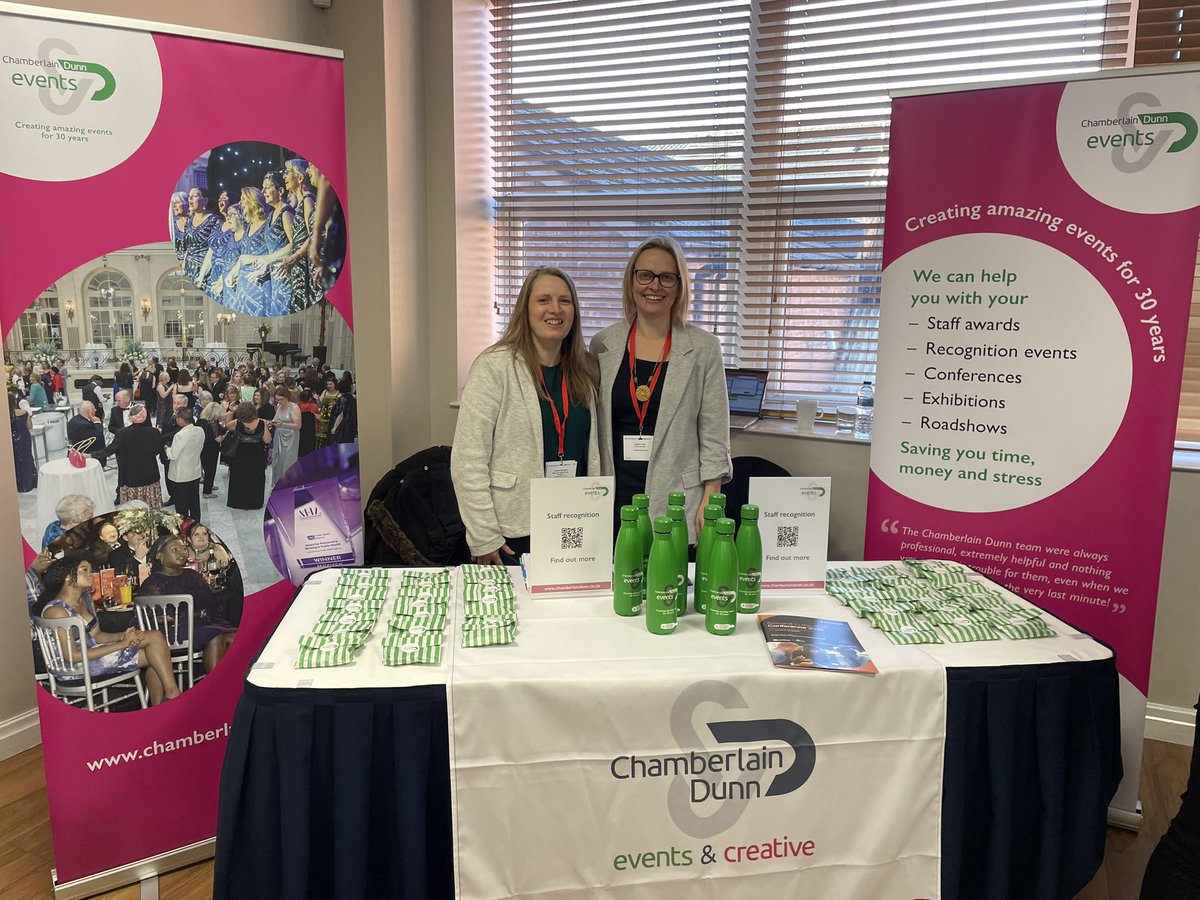 Happy to be exhibiting at the <a href="/NHSEmployers/">NHS Employers</a> #RewardintheNHS event in Manchester talking to attendees about how we can help with organising #staffrecognition events