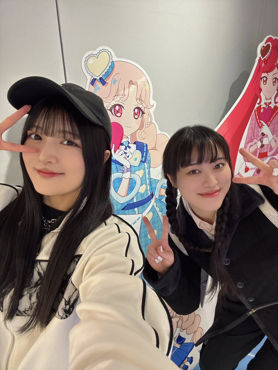 優理香ちゃんと、フルグラT買うぞ‼️‼️‼️ と張り切ってアイプリPOPUP