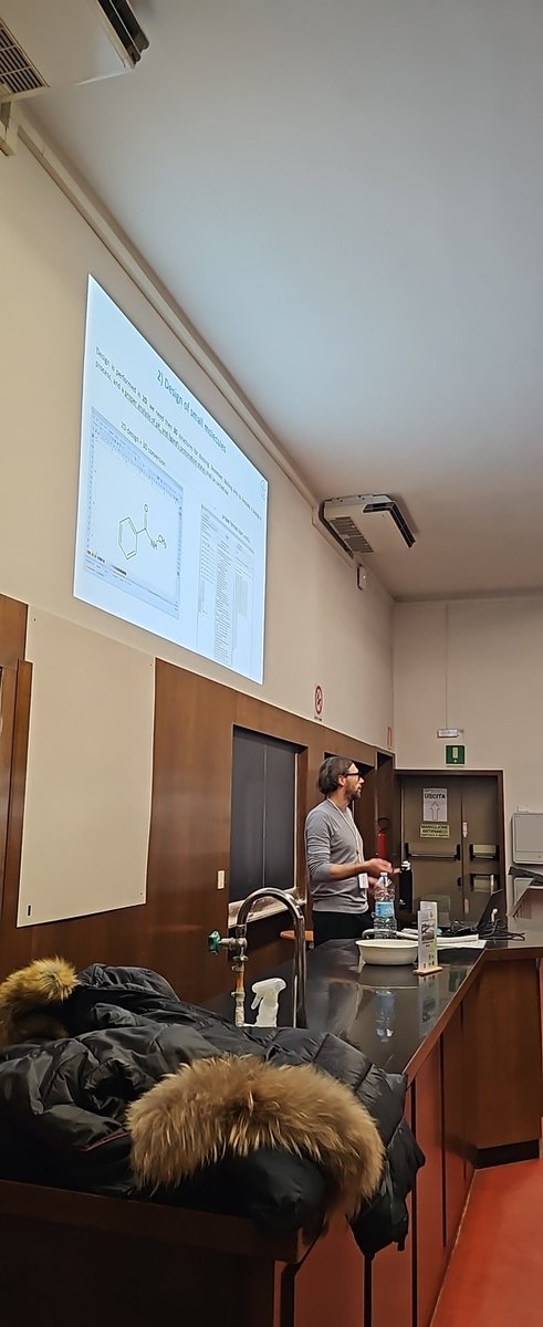 Emanuela Ruggiero (@manuconlaccento) on Twitter photo Very inspiring lectures this morning🧬!
And now ready for <a href="/mattiamori79/">Mattia Mori</a> workshop on computational approaches in the G4 research 💻
<a href="/g4interact/">G4INTERACT-USERN</a> Very inspiring lectures this morning🧬!
And now ready for <a href="/mattiamori79/">Mattia Mori</a> workshop on computational approaches in the G4 research 💻
<a href="/g4interact/">G4INTERACT-USERN</a>