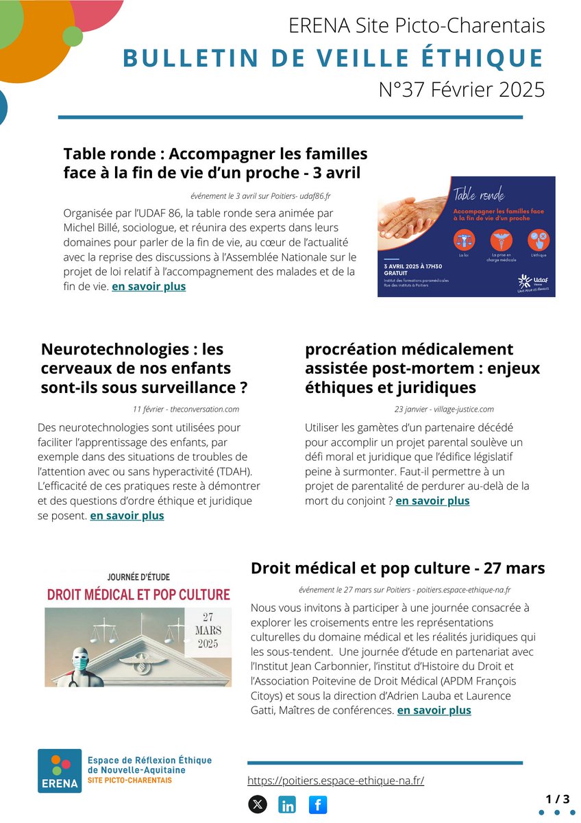 Espace éthique ERENA Poitiers tweet media