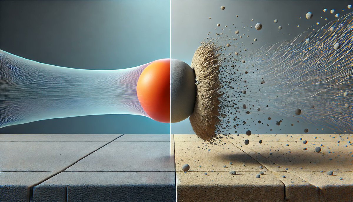 Bouncing Balls and Energy Conservation: Exploring Elastic and Inelastic Collisions refoorest.com/blog/2025/02/2…