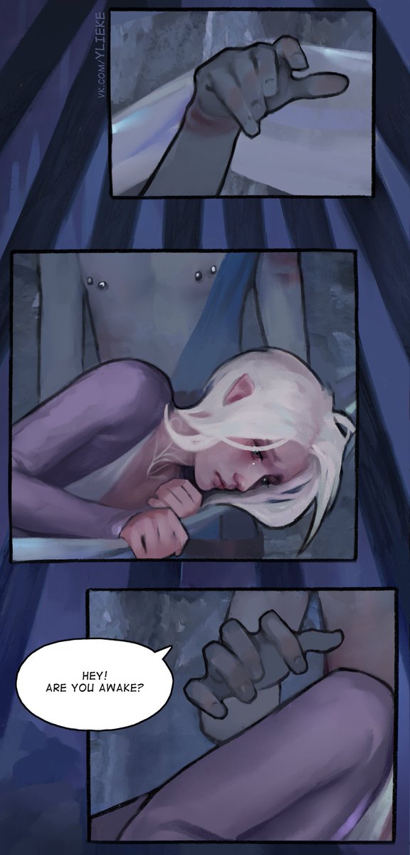 cgbookworm's tweet photo. I DON'T WANT TO HURT YOU (webcomic)
Chapter 2.
p.48-49
All published pages of the comic in the right order: https://t.co/UlU5d7YQna #IDWHY #blcomics #manga #yaoi #yaoicomic #elfs #DnD #slash #webcomics #漫画 #腐向け #原创 #만화 #오리지널 #BL https://t.co/32M0pggvkZ
