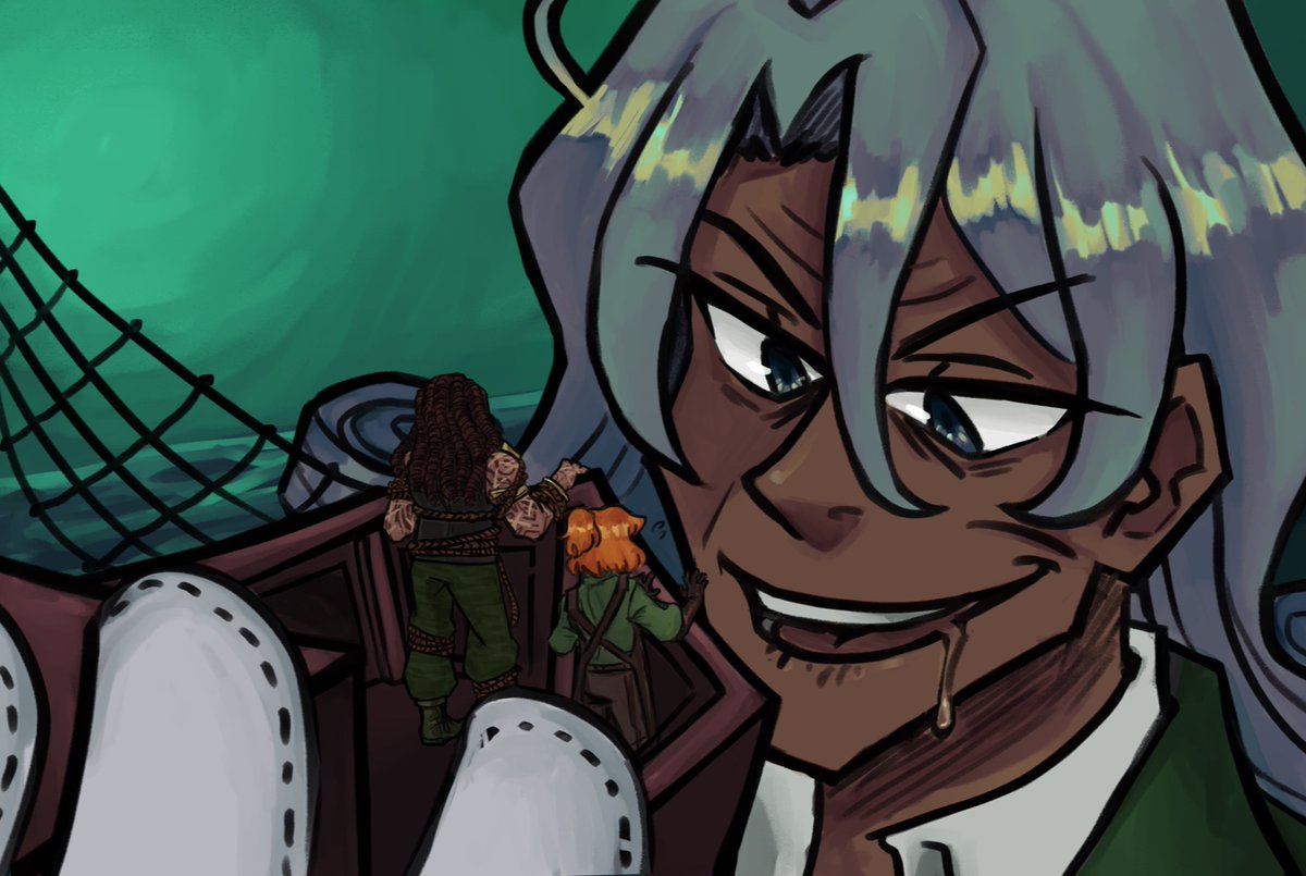 KnightMiniature's tweet photo. When your deranged Captain is growing as large as her ambitions https://t.co/qTidn3WxP1