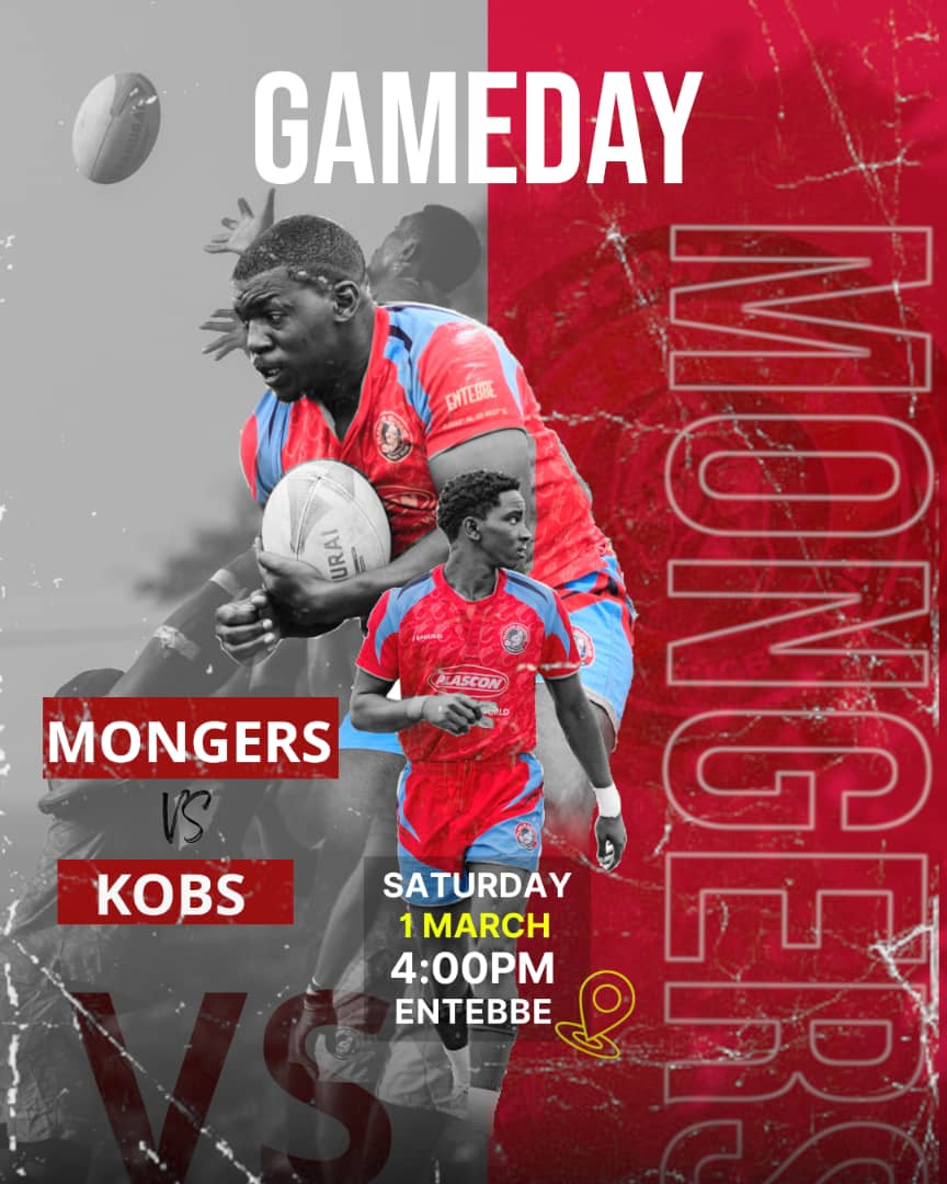Mongers Rugby Club (@mongersrugby) on Twitter photo Game is on this Saturday in Busambaga as we host <a href="/KobsrugbyUg/">KOBs Rugby Club UG</a> .
π4:00
π Entebbe Busamba Game is on this Saturday in Busambaga as we host <a href="/KobsrugbyUg/">KOBs Rugby Club UG</a> .
π4:00
π Entebbe Busamba