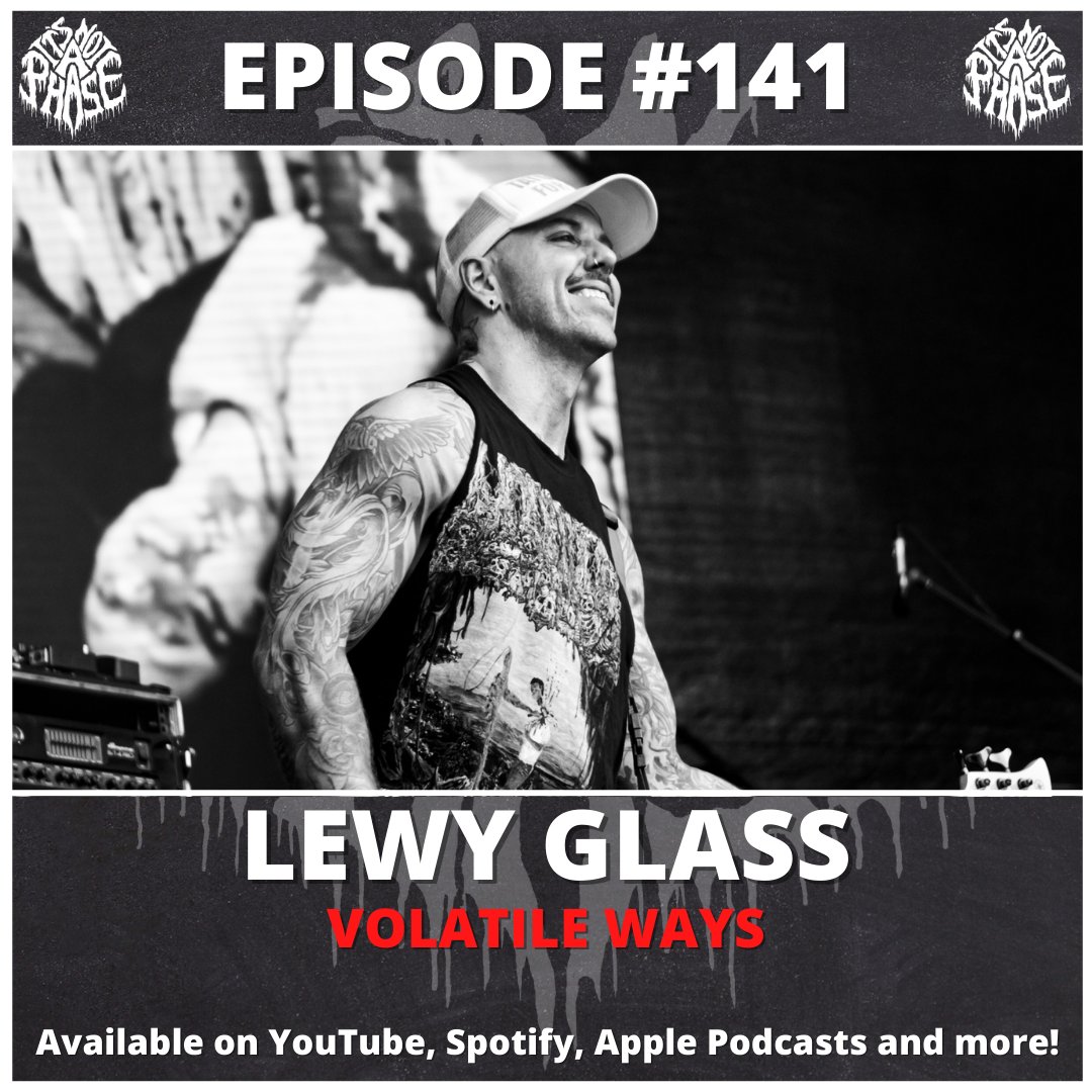🚨 NEW EPISODE 🚨

This week I'm joined by <a href="/volatileways_/">Volatile Ways</a> bassist, <a href="/glassed__/">L</a>.

We discuss their debut album 'Perfect Dark', how the band formed, drawing inspiration from Dark Souls, pop culture samples, running a record label, and more.

WATCH / LISTEN: itsnotaphase.co.uk