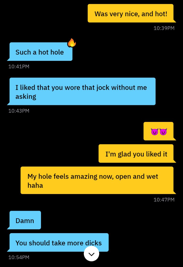 By the way guys, my DMs are open. 

A few weeks ago <a href="/ams__student/">Mark</a> messaged me, later found me on Grindr, ended up breeding me deep and eating his cum out of my hole.

Getting hard thinking about watching him unload inside me looking in the mirror in my bedroom.

😈