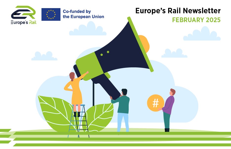 Europe's Rail JU (@eurail_ju) on Twitter photo 📢 Explore the February 2025 edition of the   #EU_RAIL Newsletter!
➡️ #EU_Rail Call for Proposals 2025-1 on  Maglev-Derived Systems
➡️ Opportunities to influence EU budget and regulations
➡️ Project Mid-term events
➡️ The 1st Deployment Group meeting
🔗 rail-research.europa.eu/e-news/ 📢 Explore the February 2025 edition of the   #EU_RAIL Newsletter!
➡️ #EU_Rail Call for Proposals 2025-1 on  Maglev-Derived Systems
➡️ Opportunities to influence EU budget and regulations
➡️ Project Mid-term events
➡️ The 1st Deployment Group meeting
🔗 rail-research.europa.eu/e-news/