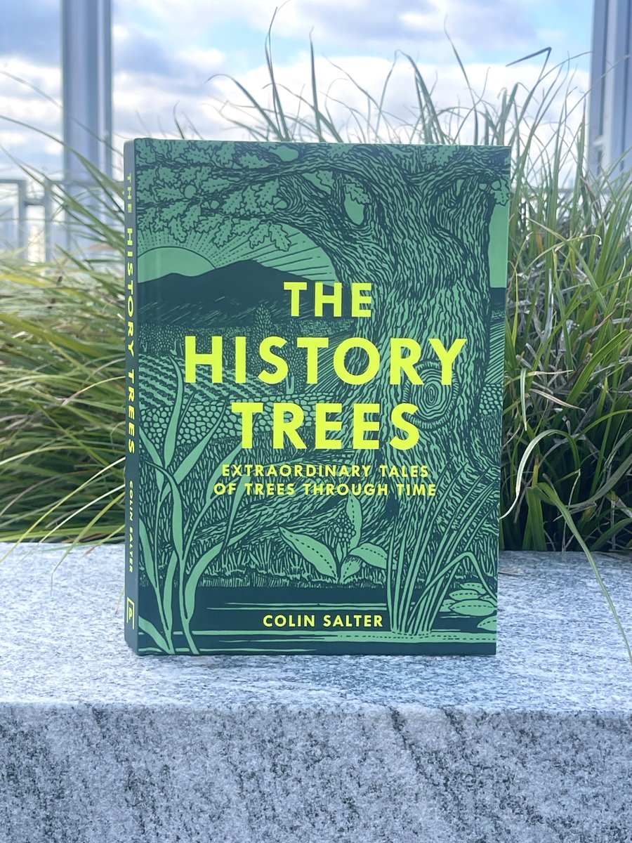 🎉✨HAPPY PUBLICATION DAY✨🎉

Wishing a very happy publication day to The History of Trees: Extraordinary Tales of Trees Through Time by 
Colin Salter!

This is the ultimate photographic collection of the most historic trees on the planet!💚💛