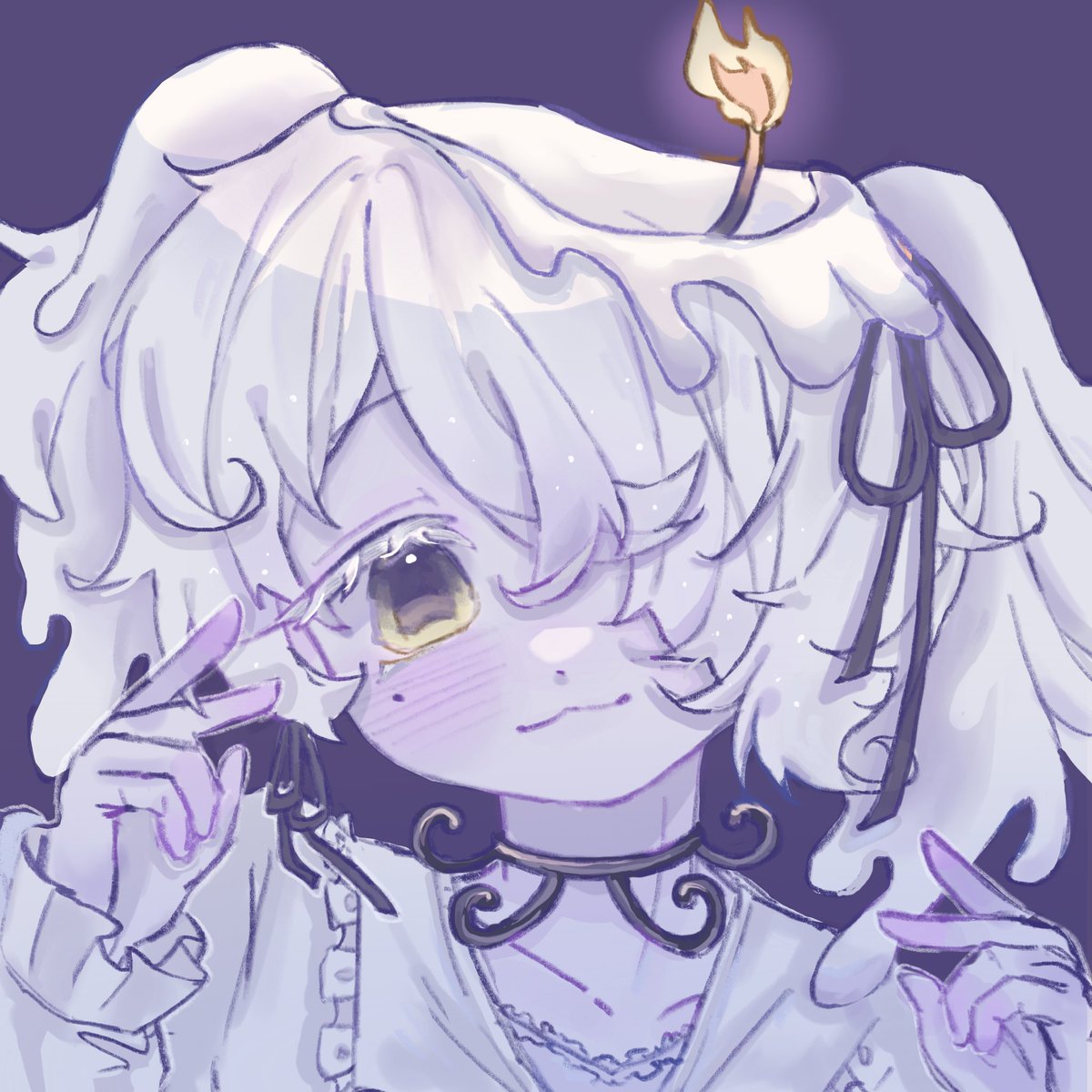 kitsuukiii's tweet image. 🕯️#vtuberdesign