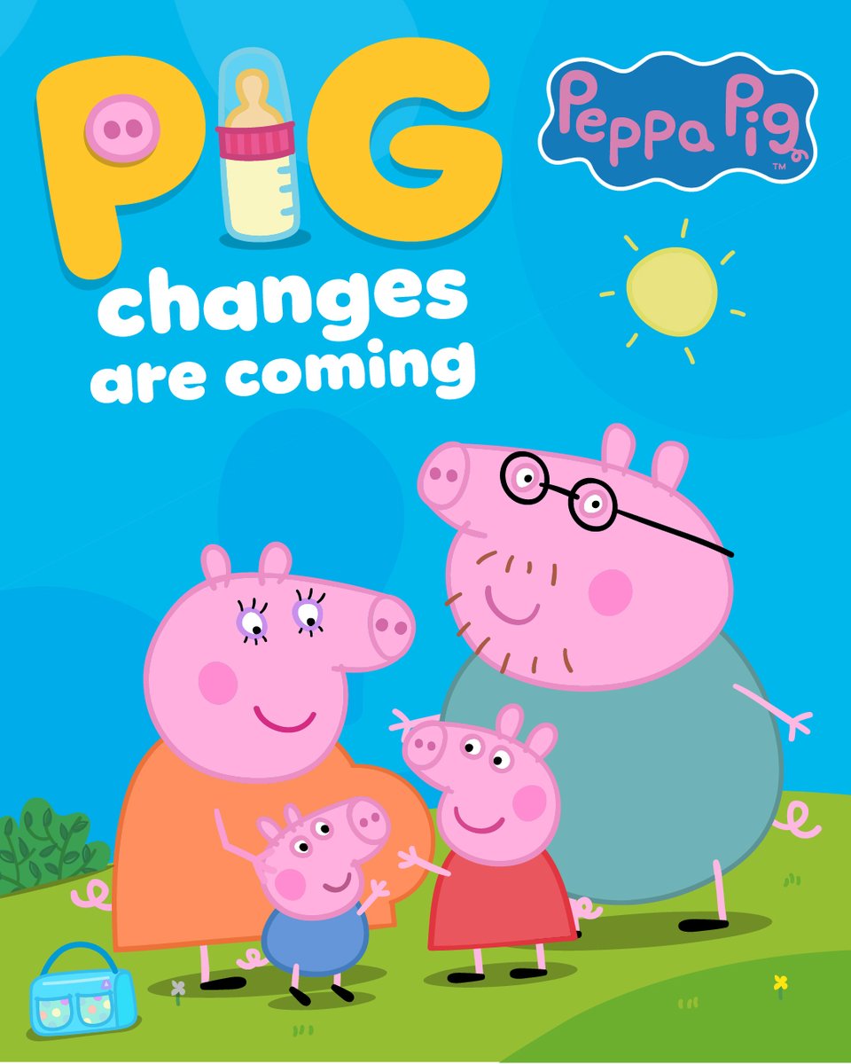 Funidelia_EN's tweet photo. #CongratulationsPigFamily 🎉 Congratulations, Mummy Pig! A baby is on the way for June 2025! 🥰
@OfficialPeppa 
Find the official #PeppaPig costume for girls on Funidelia's website :) https://t.co/Xuxeqz56Fq