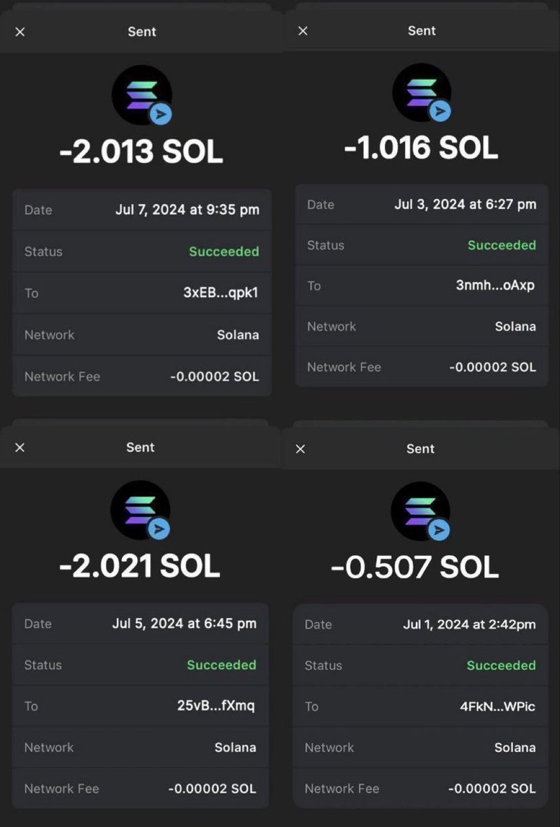 Drop your $SOL address.    
NO QUESTIONS
Closing in 1 hours.     
*need to FOLLOW US first