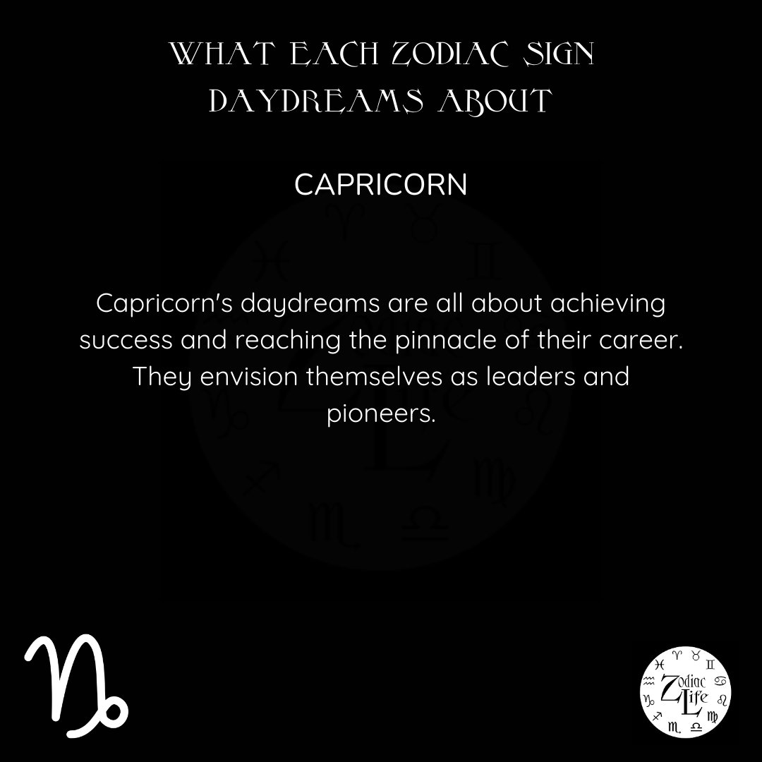 Daydreaming is a delightful escape that allows our minds to wander and explore the possibilities of life. Each zodiac sign has its own unique fantasies and dreams that capture their imagination. What's your sign, and what do you find yourself daydreaming about? #ZodiacLife #Daydr