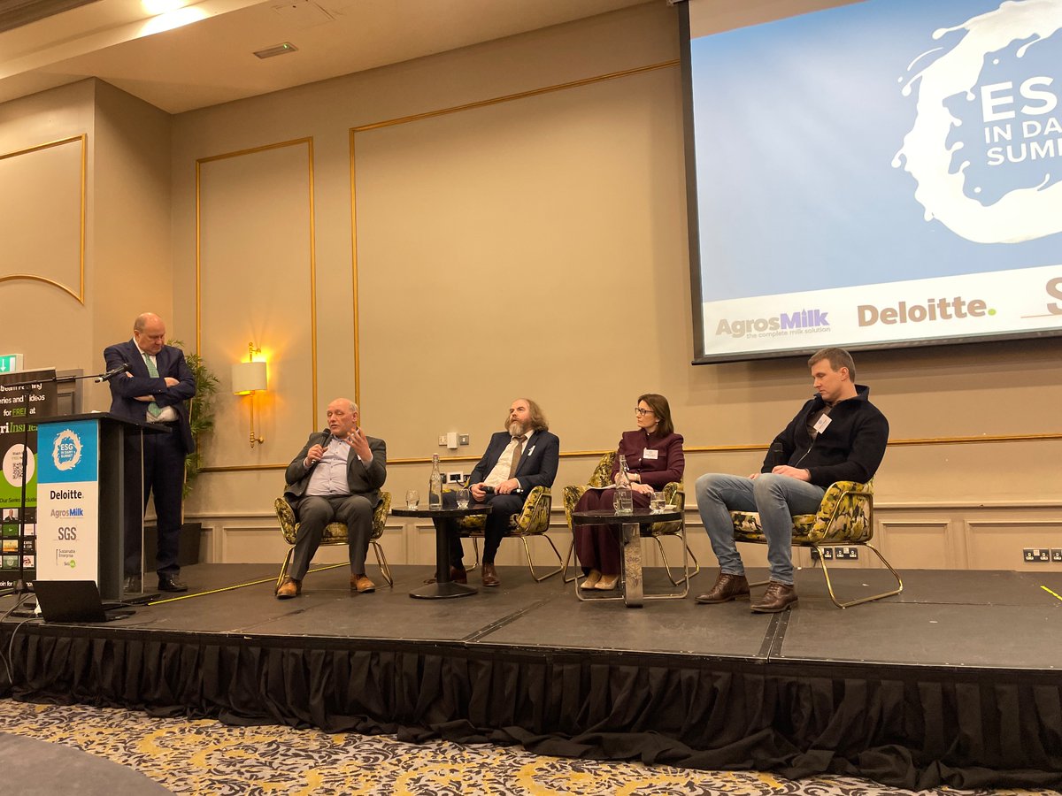 ‘What does the future of Dairy look like?’ 

The first panel discussion at ESG in Dairy Summit is now taking place.

#esgindairy #esgindairysummit