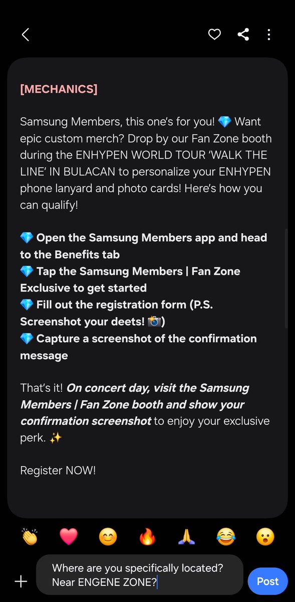 PROD1208's tweet photo. WHAT A GOOD DAY TO BE A SAMSUNG USER 🥹😭😭😭😭😭😭🙏🏼 https://t.co/X9v8WrRHkT