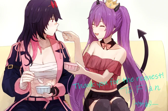 Skebリクエストもありがとうございました!Thank you for the request!#Skeb #commission 