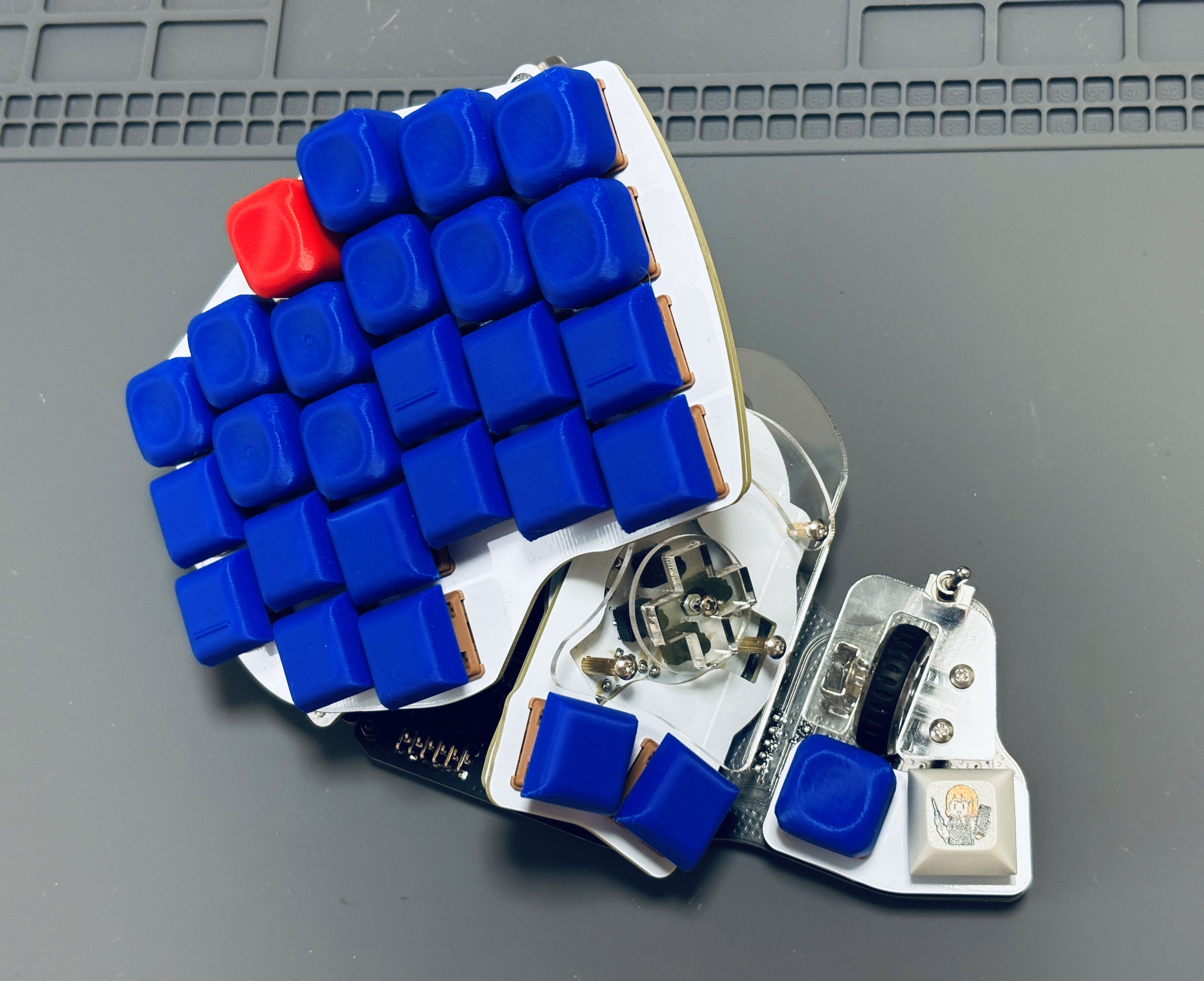 即使用可】Killer Whale キーボード 左右セット