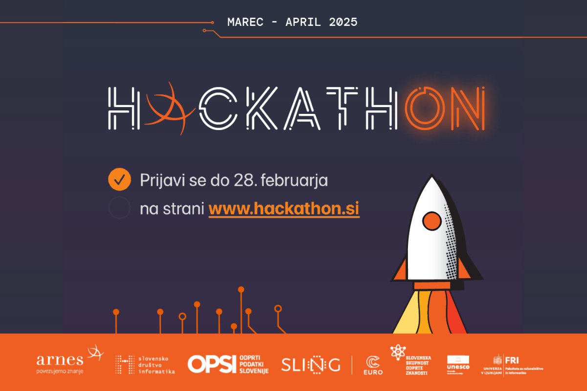 Slovenska skupnost odprte znanosti (@openscienceslo) on Twitter photo 👀 Samo še danes in jutri se lahko prijavite na Arnesov HackathON 2025!
➡️ Več informacij: odprtaznanost.si/obvestila/hack……
<a href="/ArnesInfo/">Arnes</a> <a href="/vladaRS/">Vlada Republike Slovenije</a> <a href="/EuroCC_SLING/">Nacionalni kompetenčni center HPC</a> <a href="/UNESCO/">UNESCO 🏛️ #Education #Sciences #Culture 🇺🇳</a> <a href="/mju_RS/">Ministrstvo za javno upravo</a> #OpenScience #OdprtaZnanost #superračunalništvo 👀 Samo še danes in jutri se lahko prijavite na Arnesov HackathON 2025!
➡️ Več informacij: odprtaznanost.si/obvestila/hack……
<a href="/ArnesInfo/">Arnes</a> <a href="/vladaRS/">Vlada Republike Slovenije</a> <a href="/EuroCC_SLING/">Nacionalni kompetenčni center HPC</a> <a href="/UNESCO/">UNESCO 🏛️ #Education #Sciences #Culture 🇺🇳</a> <a href="/mju_RS/">Ministrstvo za javno upravo</a> #OpenScience #OdprtaZnanost #superračunalništvo