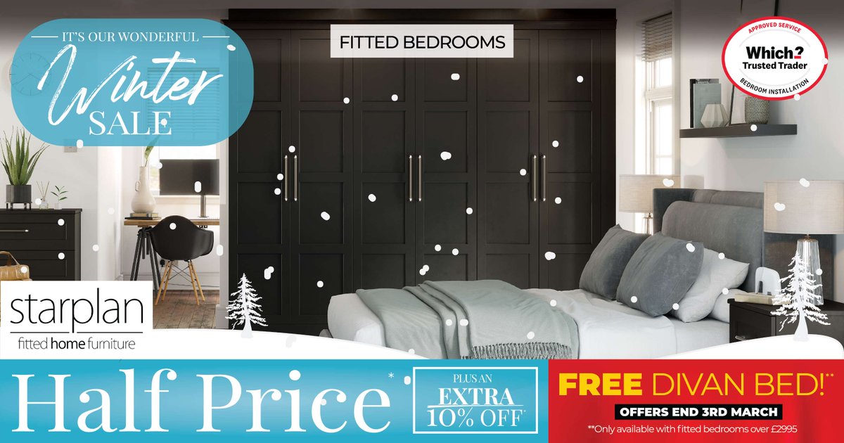 Starplan_NI's tweet image. Let your imagination run wild with our virtual visualiser! 🖥️ Design your perfect fitted bedroom with 25+ combinations of colours, trims, designs, handles, walls, and floors – all from the comfort of home!

starplandirect.com/book-a-free-be…

#FittedBedrooms #VirtualDesign #FittedFurniture