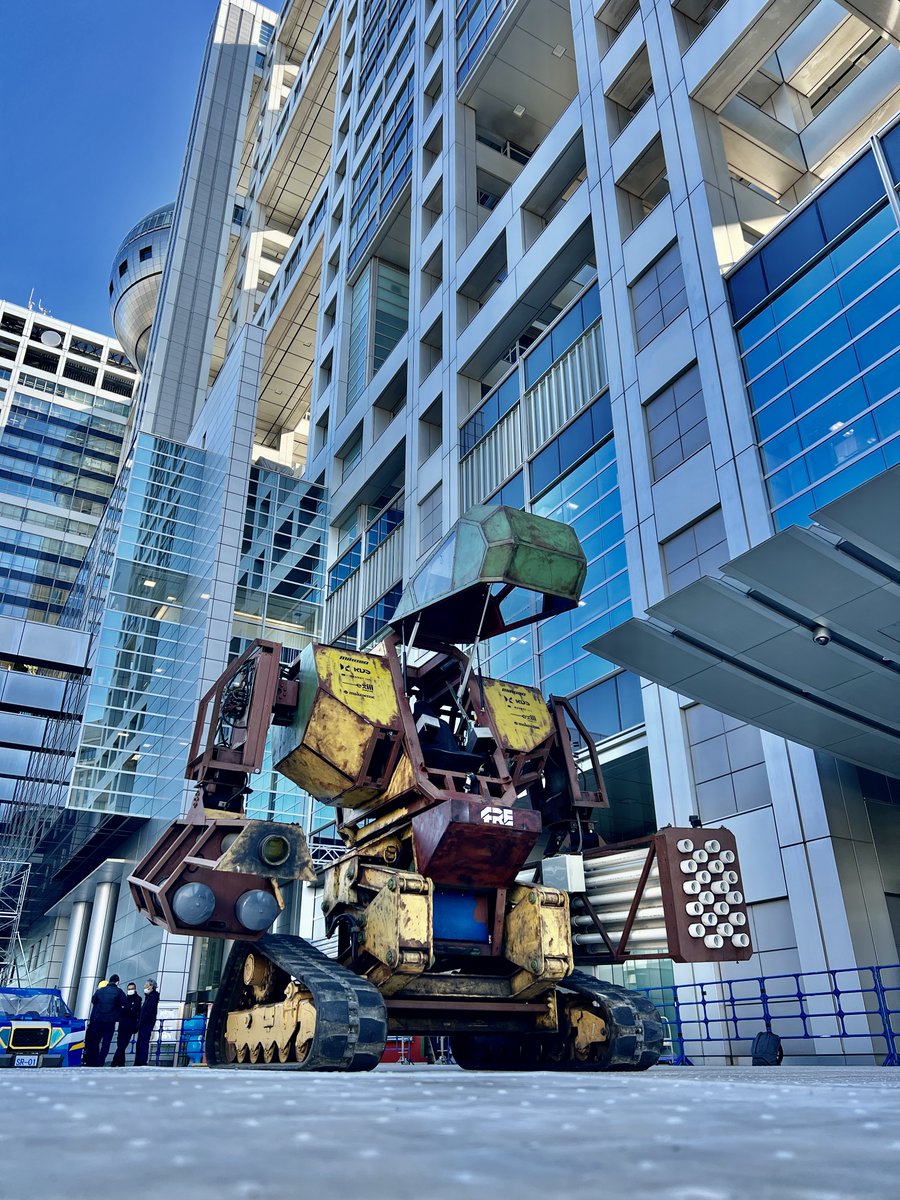 4retokyo's tweet image. A Giant Robot @フジテレビ