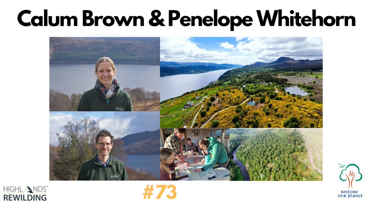 For this episode we speak with chief scientists from Highlands Rewilding who share with us their work to restore #habitat and #biodiversity depleted #Scotland.

Watch:youtube.com/watch?v=yX7xi5…
Listen:rss.com/podcasts/resto…

#HighlandsRewilding #Rewilding #RestoreOurPlanet #Podcast