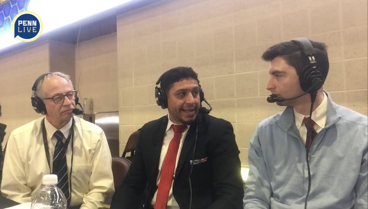 Thanks to <a href="/PennLive/">PennLive.com</a> and my broadcast partners <a href="/CoachRickPerez/">Coach 🅿️</a>, <a href="/RiddellPj/">PJ Riddell</a> for an evening I will always remember.