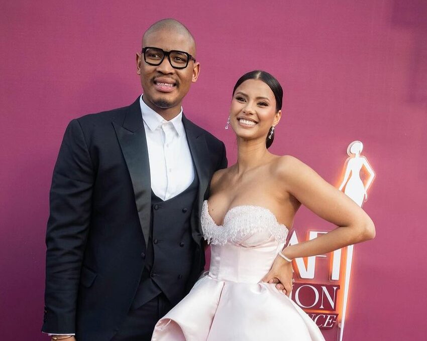 Our friend Ze Nxumalo who wouldn't dare dream of cheating on his wife Dr tamaryn Green-Nxumalo.