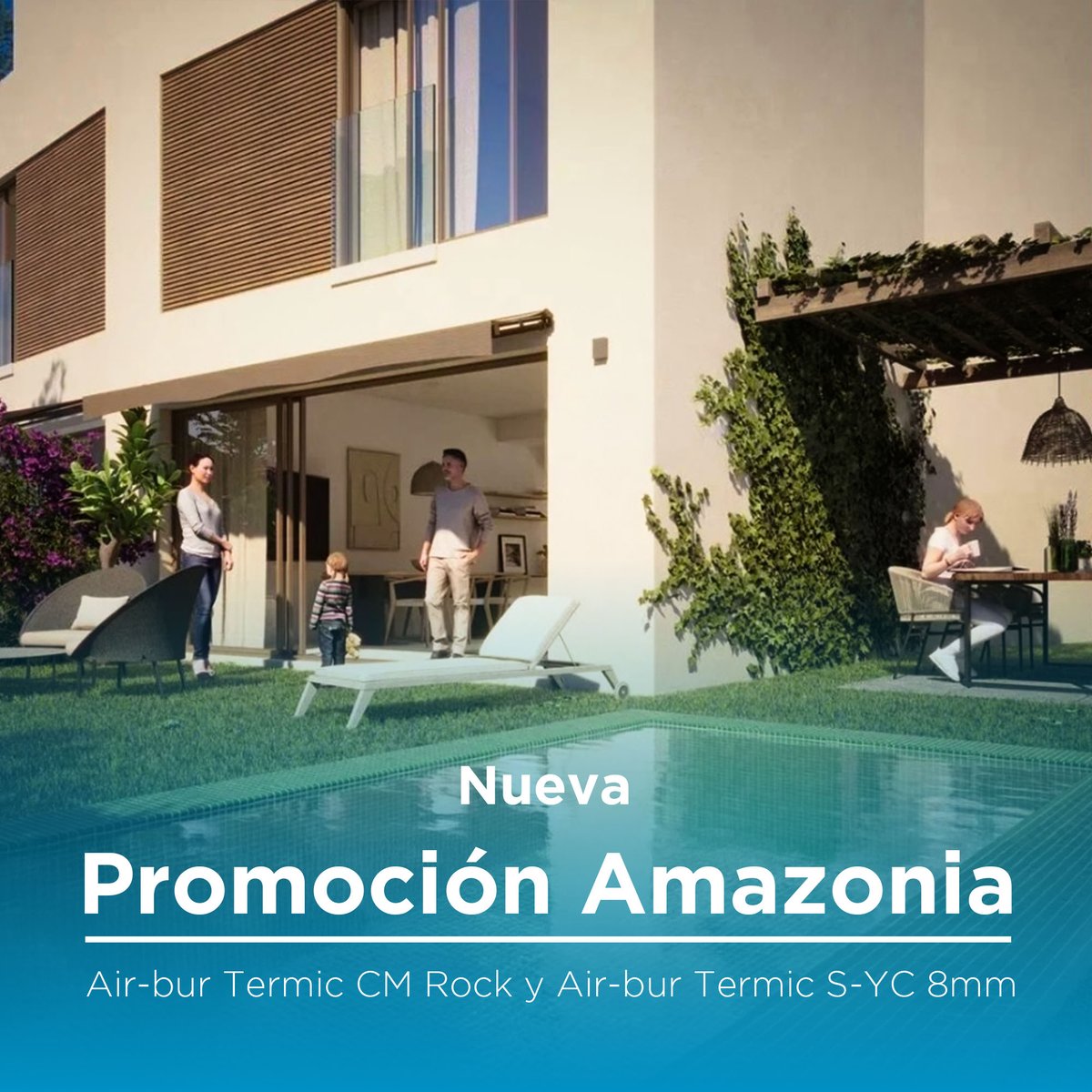 Bur2000sa's tweet photo. ¡Bur 2000 presente en la Promoción Amazonia!

Nos complace anunciar nuestra presencia en la Promoción Amazonia con nuestros  Air-bur Termic CM Rock y Air-bur Termic S-YC. Esta es una destacada obra nueva en Rocafort, Valencia, desarrollada por Vibopa Promociones Inmobiliarias. https://t.co/VYeCqC86hY