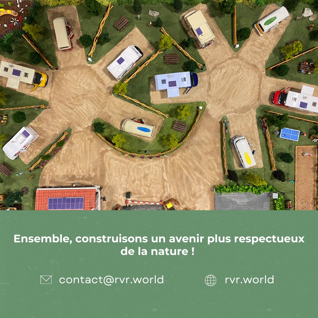 🌍 RVR
Un réseau d’aires qualitatives et #écoresponsables 🌱🚐
#RVR met en avant des aires alliant confort et respect de l’#environnement.
En intégrant notre réseau, vous rejoignez une communauté engagée pour des séjours durables, offrant aux voyageurs des espaces agréables !