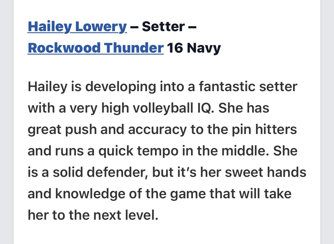 Hailey Lowery tweet media