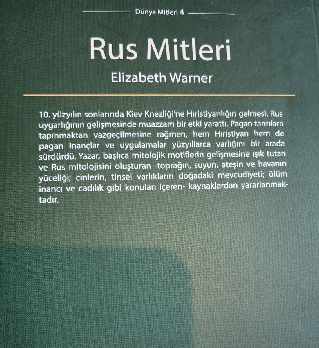 Rus kimliğini anlama yolculuğuna ezoterik bakış ekleme anı geldi😎 Uzun zamandır okuma listemde olan #rusmitleri kitabından ilginç notları buradan paylaşacağım Beni heyecanlandıran #Rusmitleri kitabı ile baharı karşılıyorum 🧚🏻‍♂️