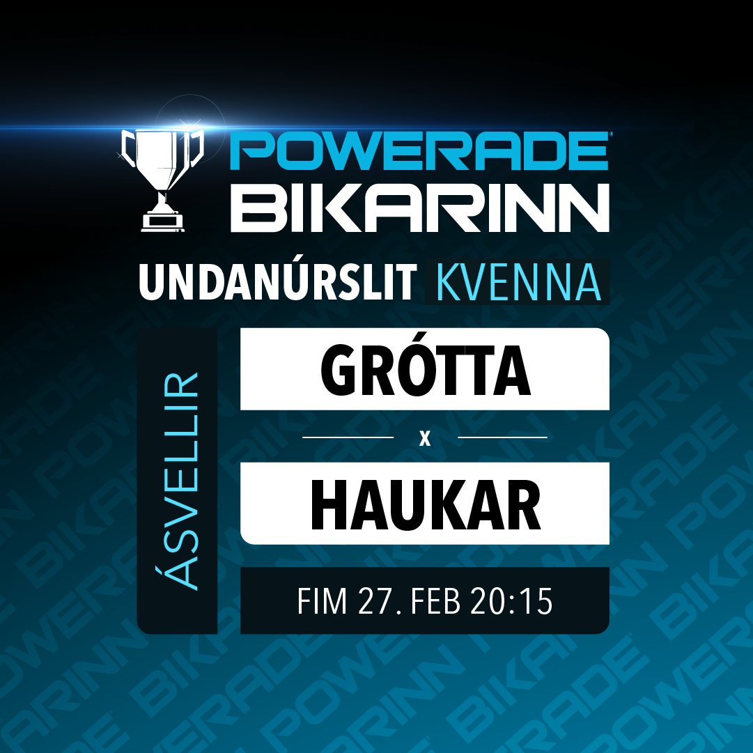 Við höldum áfram með handboltaveisluna í dag sem fer fram að Ásvöllum í Hafnarfirði þegar leikið er til undanúrslita í Powerade bikar kvenna.

Kl. 18:00 Fram - Valur 
Kl. 20:15 Grótta - Haukar

Leikir kvöldsins verða í beinni útsendingu á RÚV 2 og miðasala er í Stubbur app.