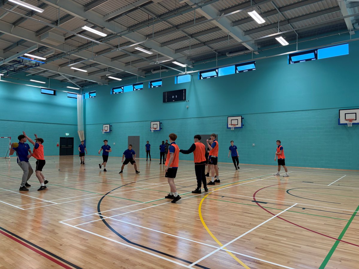NSCGAoS's tweet image. Great to see students from Chesterton High school and Saint John Fisher Catholic College competing in a Handball round robin 🤾‍♂️