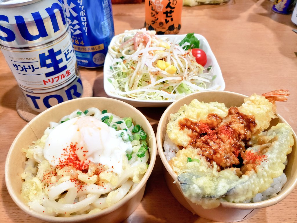 晩メシ！ 

お値打ち価格でGET
ミニミニセット(笑)

本日もお疲れ様でした！
(๑꒪⌓꒪๑)ﾉ🍺