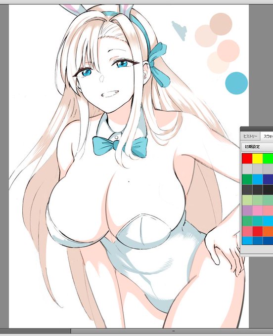 でも配信のお陰で、まあまあ進みましたw
仕事絵やskeb絵なども作業配信しようかなw 