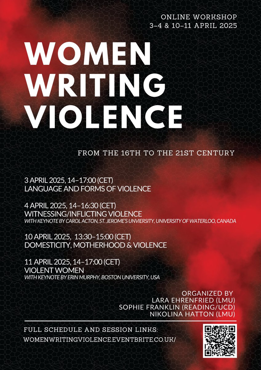 Really looking forward to this! I'll be speaking on 10 April about abortion, unborn lambs, fur coats, and celebrity feuds in Barbara Comyns's novel The Skin Chairs - one of my favourite books of all time. Tickets are free and available via link below 👇 eventbrite.co.uk/e/women-writin…