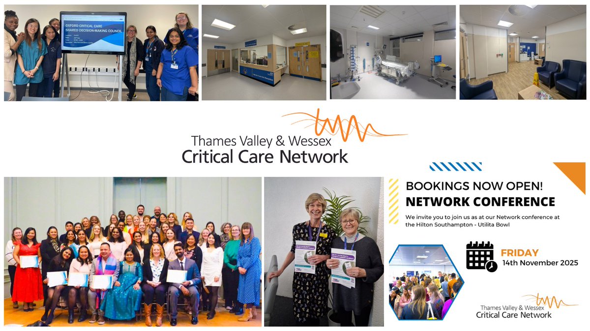 The first TVW Adult Critical Care Network Newsletter of the year is now out! Read it now to hear all the latest news and updates both internal and external to our network.
Read it here: mailchi.mp/f9e574bb5f95/t…
Subscribe here: eepurl.com/duPeBb
#criticalcare