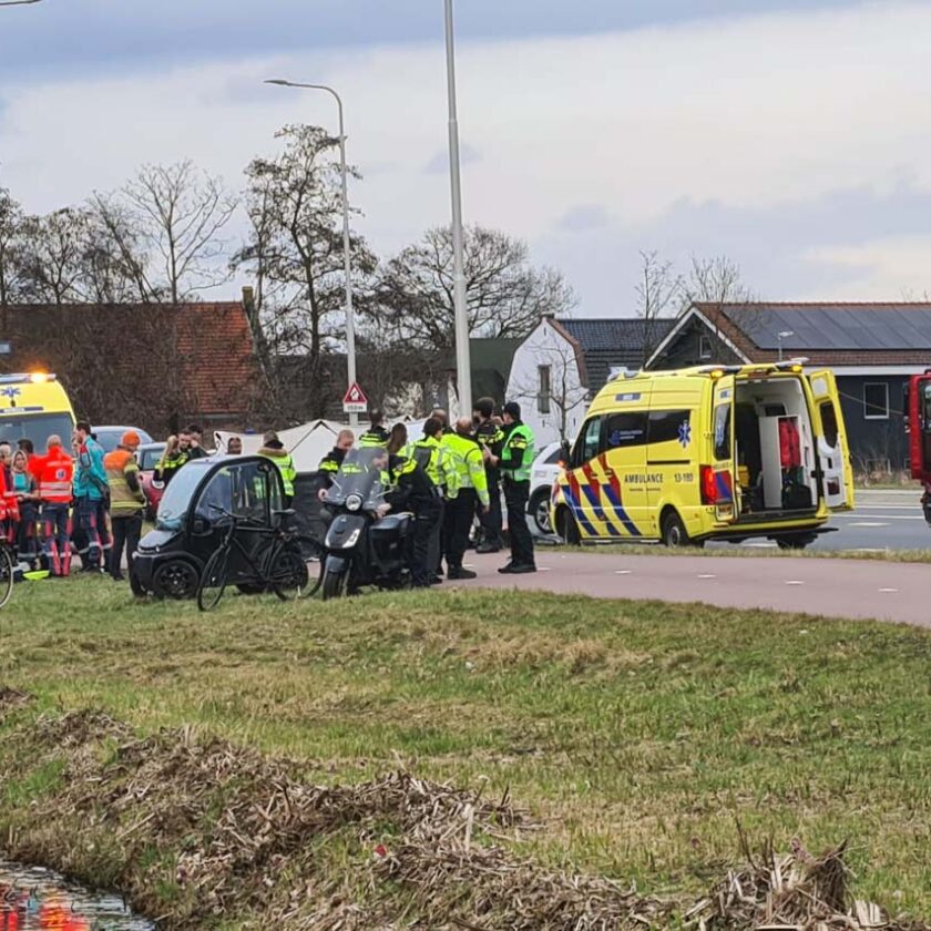 Ernstig ongeval op het fietspad in Amstelveen