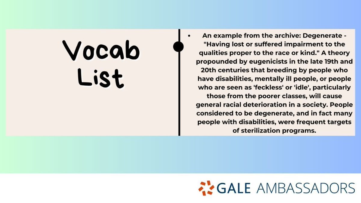 Gale Ambassadors tweet media