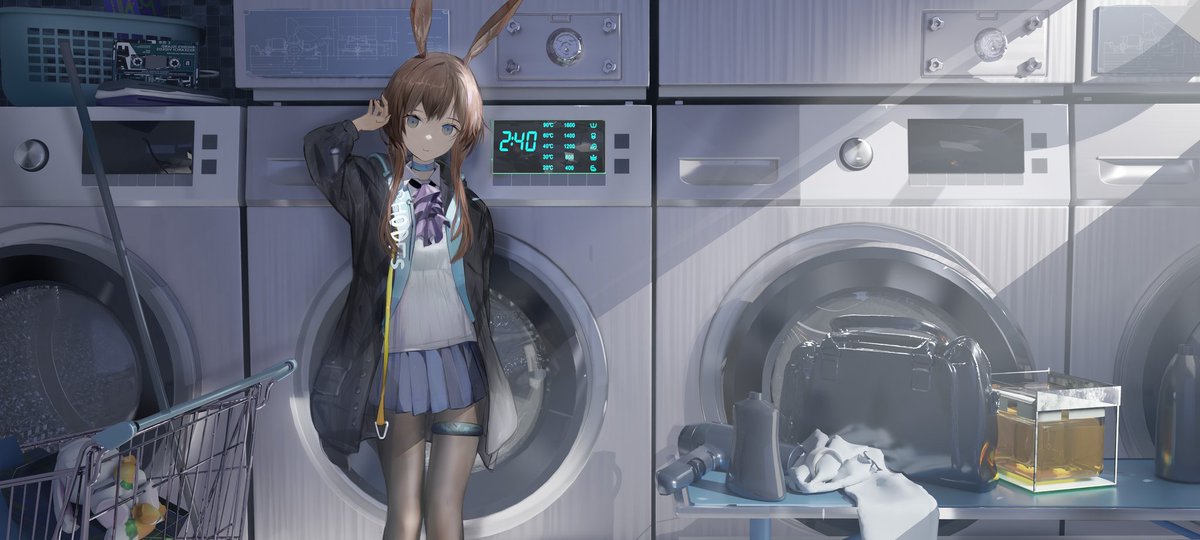 【明日方舟】画了米娅，希望大家喜欢