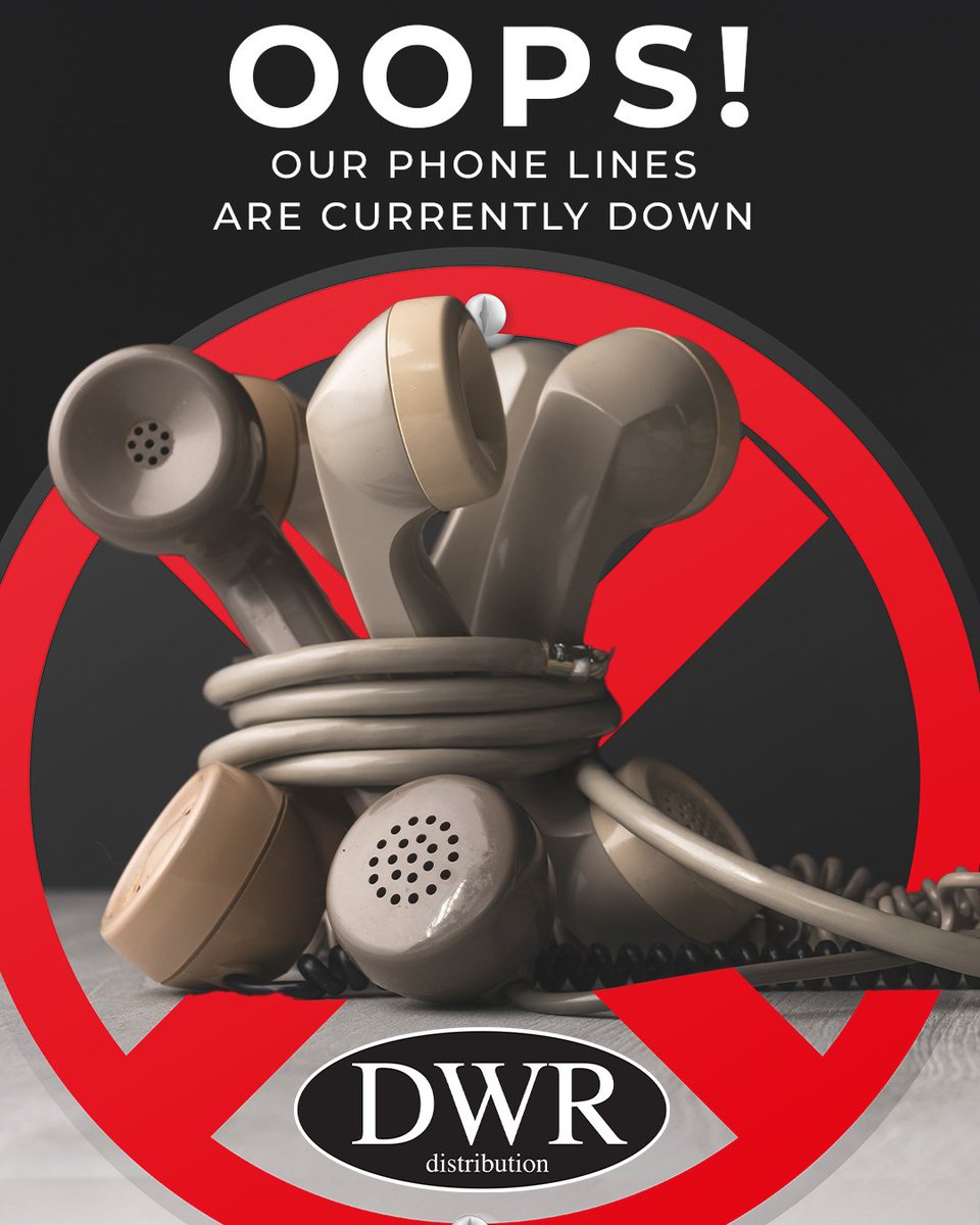 Oops! Our phone lines have decided to take an unscheduled break. But don’t worry—we’re still here for you!
Reach out to your preferred sales representative or drop us an email at sales@dwrdistribution.co.za.
#StillHereToHelp #dwrdistribution #itsallaboutthepeople