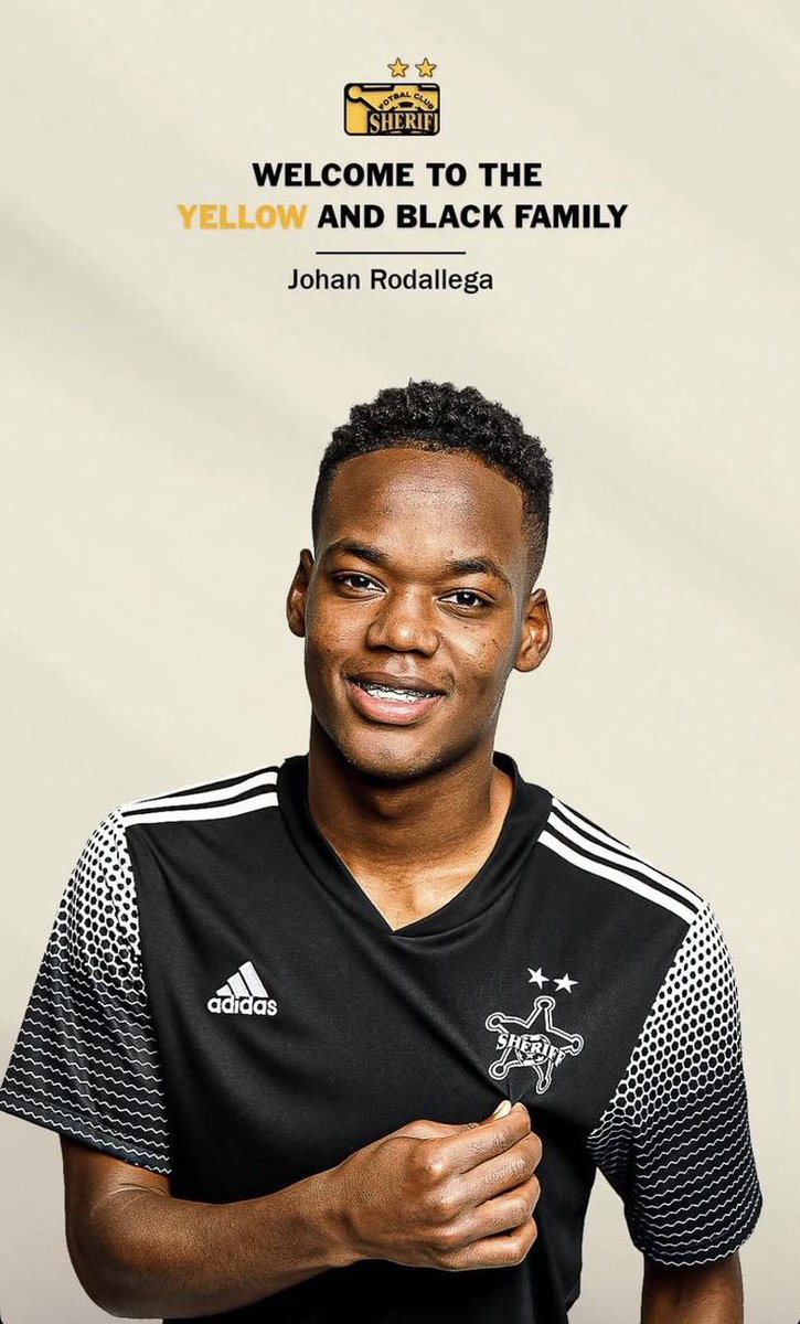 🇲🇩 𝗢𝗙𝗜𝗖𝗜𝗔𝗟: Johan Rodallega (19) presentado como nuevo jugador del #Sheriff Tiraspol

Ⓜ️ El mediocampista de marca llega a préstamo por un año desde <a href="/MillosFCoficial/">Millonarios FC</a> con opción de compra.