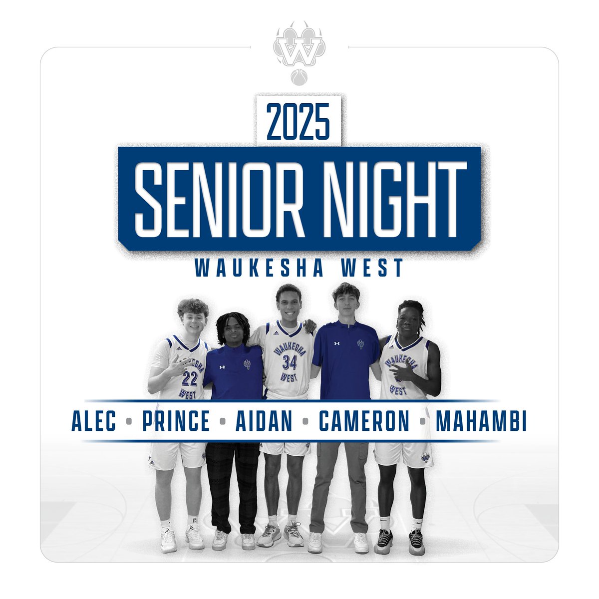 GAME DAY! SR NIGHT! Come on out and support the class of 2025. Help honor their hard work, dedication, and success! Great job AOA, Alec, Manu, Cam, and Prince. THANK YOU SENIORS!🤍💙
⏰JV2 4
⏰JV 530
⏰ Varsity 7
