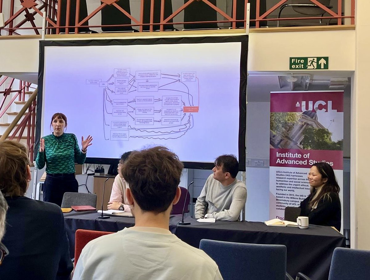 Aoife McCullough (@aoifemccullough) on Twitter photo It looks like a diagram from hell. But apparently political scientists like this sort of thing.🤷♀️ Huge thanks to the organisers of the Conflict & Change workshop at UCL. Special thanks to <a href="/danieljschulte/">Daniel J. Schulte</a> who tolerated reviewing a paper without a methods section🙊 <a href="/uclconflict/">UCL Conflict & Change</a> It looks like a diagram from hell. But apparently political scientists like this sort of thing.🤷♀️ Huge thanks to the organisers of the Conflict & Change workshop at UCL. Special thanks to <a href="/danieljschulte/">Daniel J. Schulte</a> who tolerated reviewing a paper without a methods section🙊 <a href="/uclconflict/">UCL Conflict & Change</a>
