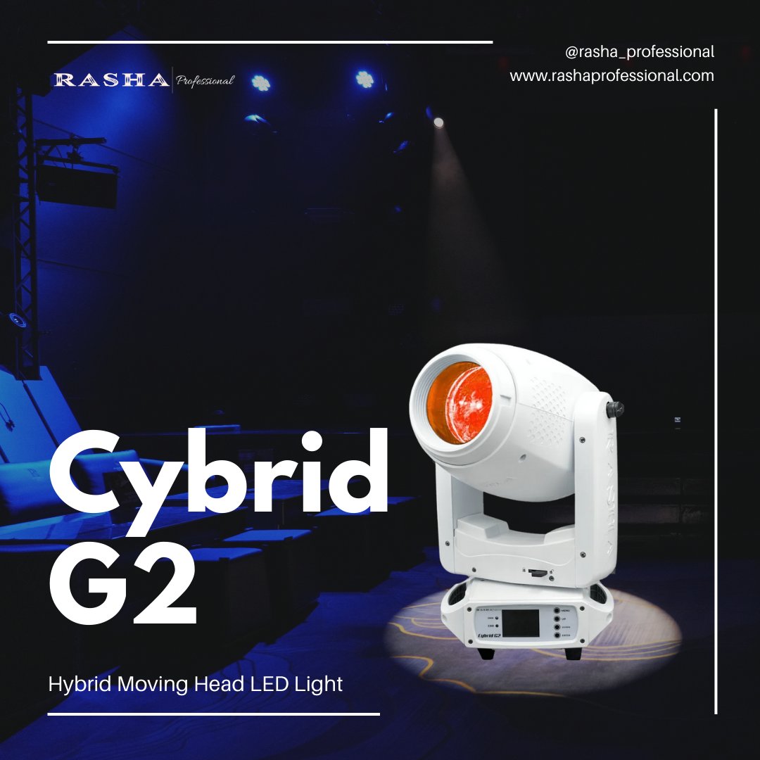 Rashalights's tweet image. From powerful illumination to seamless control, the Cybrid G2 is designed to elevate your productions with cutting-edge features

Shop Now: zurl.co/WI1aA 

Take your lighting game to the next level!  #EventLighting #CybridG2 #StageTech