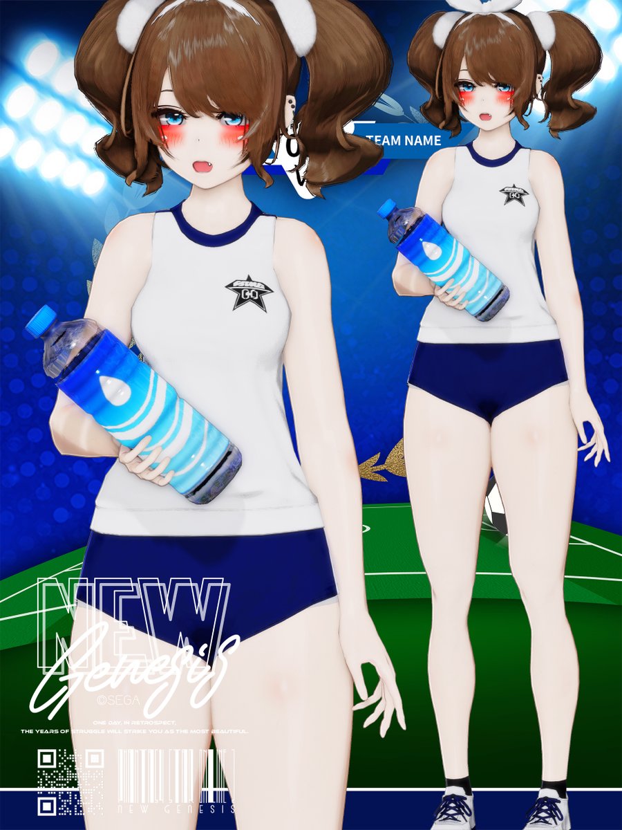 運動後は水分補給
#PSO2NGS_SS #ma7ロゴ