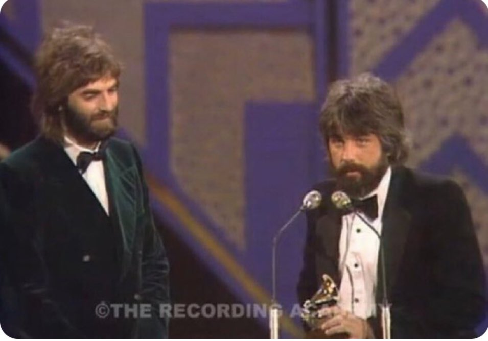 in_yacht's tweet image. “What a Fool Believes” earned songwriters Kenny Loggins and Michael McDonald the Grammy for Song of the Year on this day in 1980. The Doobie Brothers won Record of the Year for the song’s performance, and Best Pop Vocal Performance (Group) for their single “Minute by Minute”.