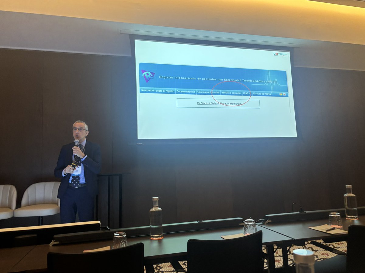 Eva Rumiz (@evarumiz) on Twitter photo Abordaje multidisciplinar del#TEP, en el II curso en intervencionismo en tromboembolia pulmonar. <a href="/shci_sec/">ACI-SEC: Hemodinamica</a> <a href="/pabl0salinas/">Pablo Salinas</a> <a href="/Ana_Viana_T/">Ana Viana Tejedor</a> .
☑️Adecuada selección de pacientes riesgo intermedio-alto.
☑️Papel creciente de CDT Abordaje multidisciplinar del#TEP, en el II curso en intervencionismo en tromboembolia pulmonar. <a href="/shci_sec/">ACI-SEC: Hemodinamica</a> <a href="/pabl0salinas/">Pablo Salinas</a> <a href="/Ana_Viana_T/">Ana Viana Tejedor</a> .
☑️Adecuada selección de pacientes riesgo intermedio-alto.
☑️Papel creciente de CDT