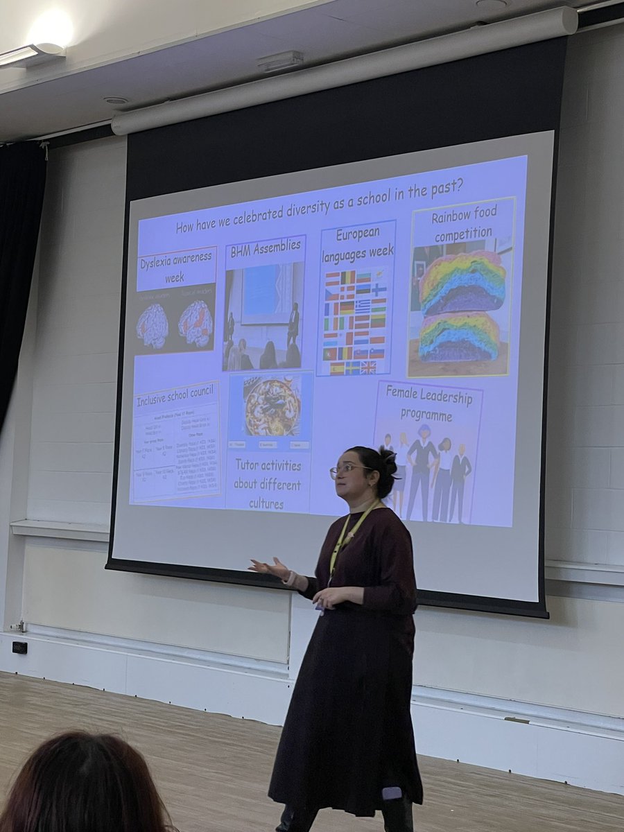 worthinghighdc's tweet photo. This week, in honour of LGBTQ+ History month, we have been celebrating Diversity in our assemblies. A massive thank you to Miss Festa and Miss Walker for delivering such a powerful message to our students. #diveristy #inclusion #celebratingdifferences https://t.co/7jVquiPSrt